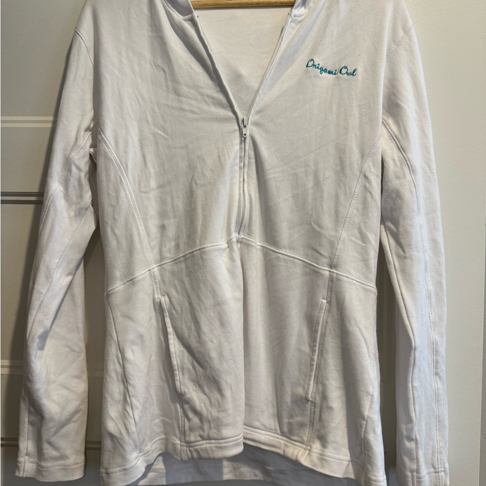Origami Owl White Port Authority Jacket